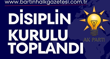 DİSİPLİN KURULU TOPLANDI