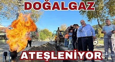 Doğalgaz Ateşleniyor