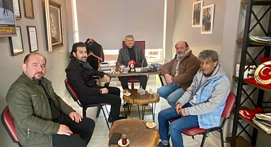 Eser’den Akın’a Ziyaret