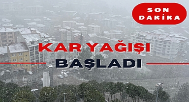 KAR YAĞIŞI BAŞLADI