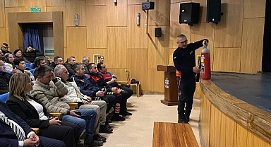 Konaklama Tesisleri Personeline Yangın Söndürme Eğitimi