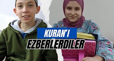 Kuran'ı Ezberlediler