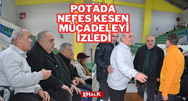 Milletvekili Aldatmaz, basketbol maçlarını izledi
