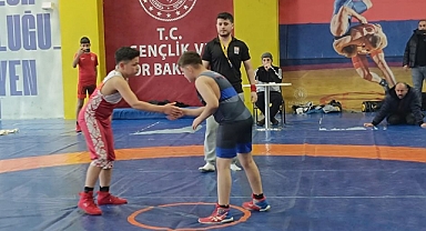 Okul Sporları Güreş müsabakaları sona erdi