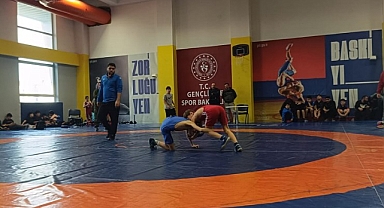 Okullar arsası güreş müsabakaları tamamlandı