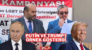 Putin ve Trump'ı örnek gösterdi