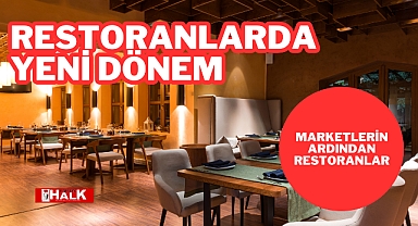 Restoranlarda Yeni Dönem