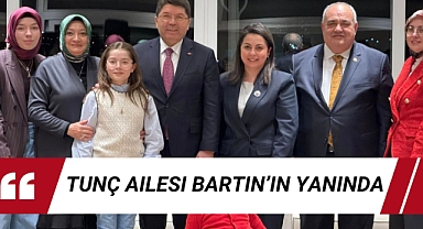 Tunç Ailesi Bartın'ın Yanında