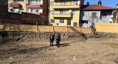 Ulus şantiye alanına döndü