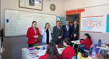Vali'den Özel Okullara Ziyaret