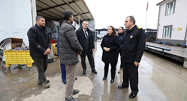 Vali Sanayi Esnafı İle