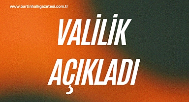Valilik açıkladı