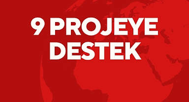 9 Projeye Destek