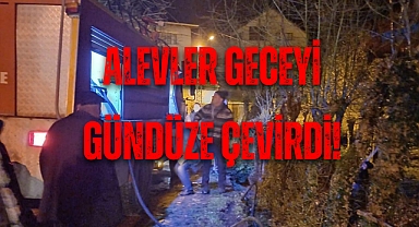 ALEVLER GECEYİ GÜNDÜZE ÇEVİRDİ