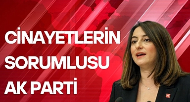 CİNAYETLERİN SORUMLUSU AK PARTİ