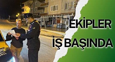 EKİPLER İŞ BAŞINDA