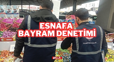 Esnafa Bayram Denetimi