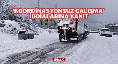 'Koordinasyonsuz Çalışma' İddialarına Yanıt