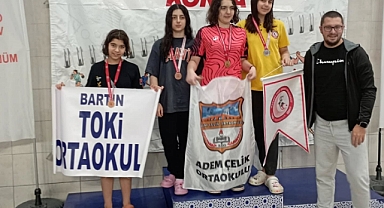 Okul sporları Yüzmede başarı geldi