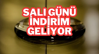 Salı Günü İndirim Geliyor