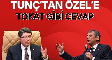 Tunçt'an Özel'e Tokat Gibi Cevap