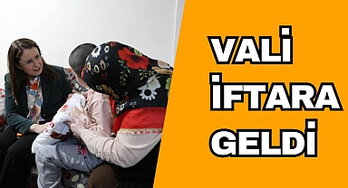 Vali İftara Geldi