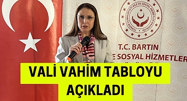 VALİ VAHİM TABLOYU AÇIKLADI
