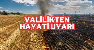 Valilikten Hayati Uyarı