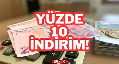 YÜZDE 10 İNDİRİM!