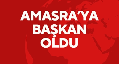 Amasra'ya Başkan Oldu