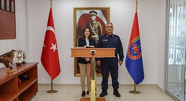 Bankoğlu'ndan Jandarma Komutanlığına Ziyaret