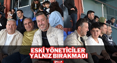 Eski yöneticilerden takıma destek