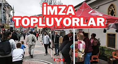 İmza Topluyorlar