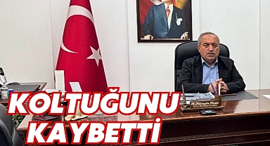 KOLTUĞUNU KAYBETTİ