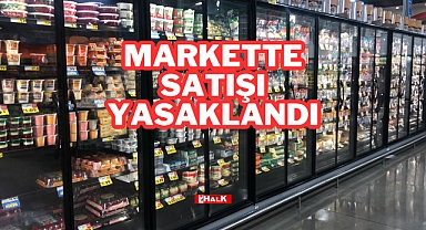Markette Satışı Yasaklandı