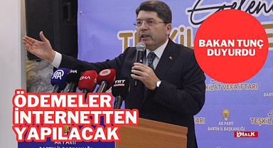 Ödemeler İnternetten Yapılacak