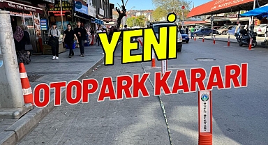YENİ OTOPARK KARARI