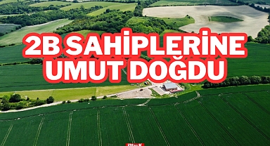 2B SAHİPLERİNE UMUT DOĞDU