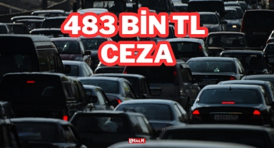 483 Bin TL Ceza