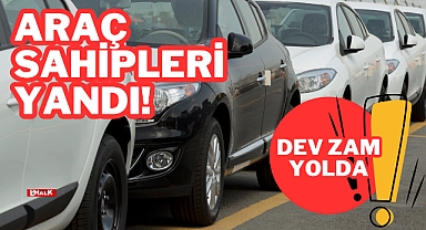 Araç Sahipleri Yandı!
