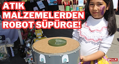 Atık Malzemelerden Robot Süpürge
