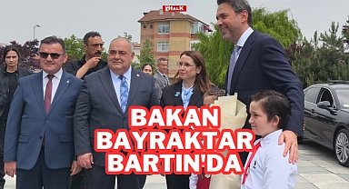 Bakan Bayraktar Bartın'da
