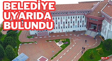 Bartın Belediyesi Uyarıda Bulundu