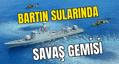BARTIN SULARINDA SAVAŞ GEMİSİ