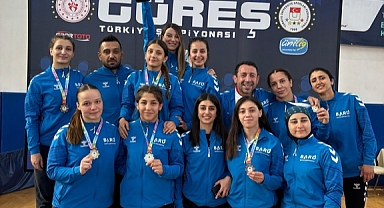 BARÜ’LÜ Güreşçiler Türkiye şampiyonu oldu