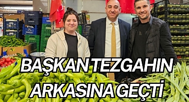 BAŞKAN TEZGAHIN ARKASINA GEÇTİ