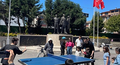 Dünya masa tenisi günü kutlandı