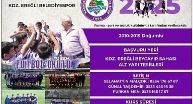 Ereğli Belediyespor’dan yaz futbol okulu