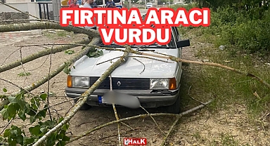 Fırtına Aracı Vurdu