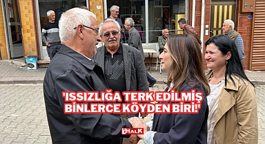 'ISSIZLIĞA TERK EDİLMİŞ BİNLERCE KÖYDEN BİRİ'